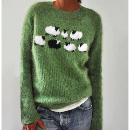 Avril | Women's Winter Round Neck Sweater