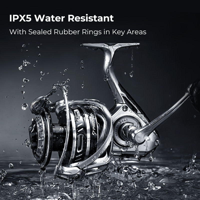 Durable Saltwater Spinning Fishing Reel Aluminum Frame - BritishElegance