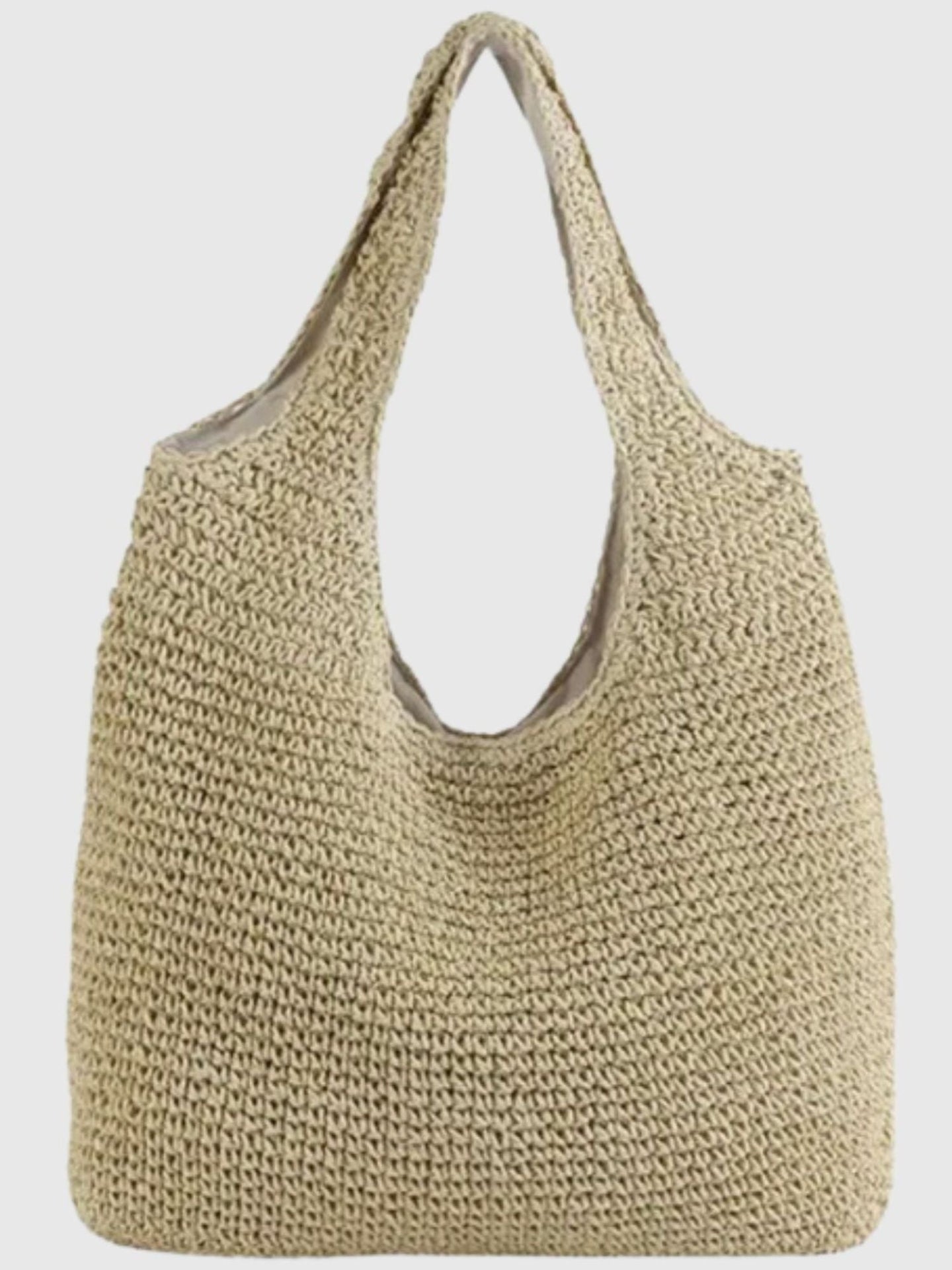Isoria – Women’s Straw Beach Bag Lightweight & Durable