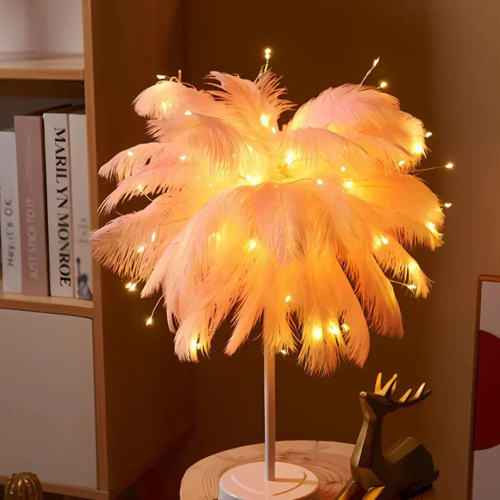 Warm Glow Table Lamp | Cozy Soft Lighting