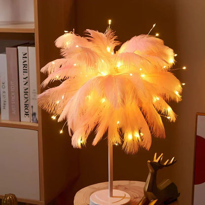 Warm Glow Table Lamp | Cozy Soft Lighting