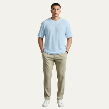 Men’s Casual Short Sleeve Bowling Shirt