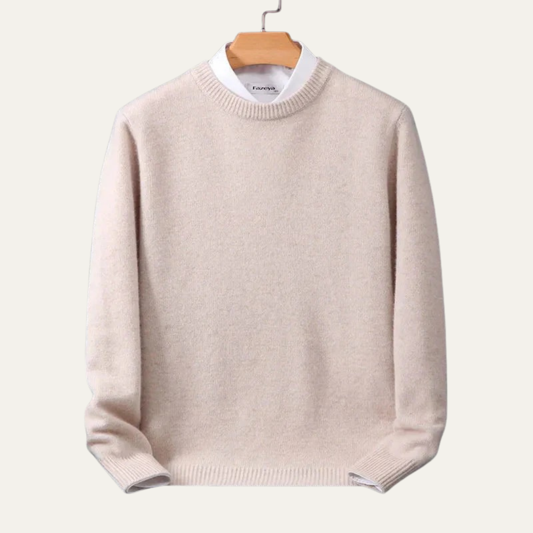 Men’s Classic Round Knit Sweater