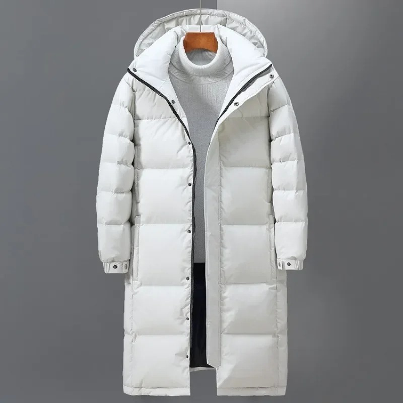 Warm Waterproof Long Parka Coat for Men - BritishElegance