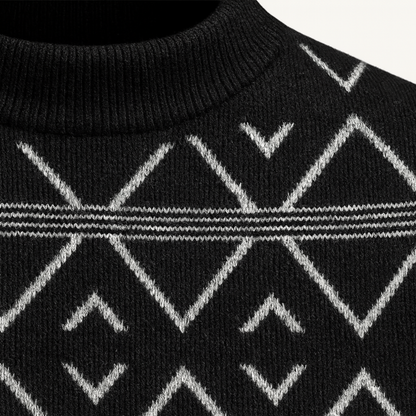 The Ortisei Men’s Soft Fuzzy Warm Knit Jumper