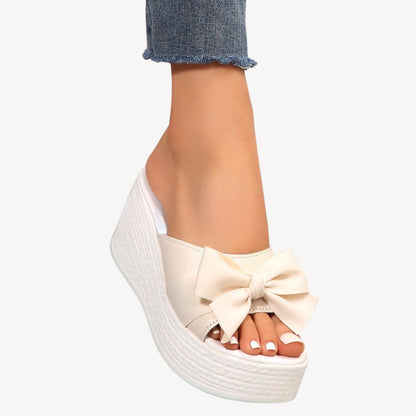 Women's Orthopedic Bow Knot Wedge Sandals