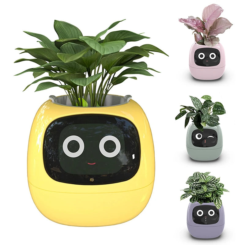 Intelligent Self Watering Indoor Planter With 7 Sensors - BritishElegance