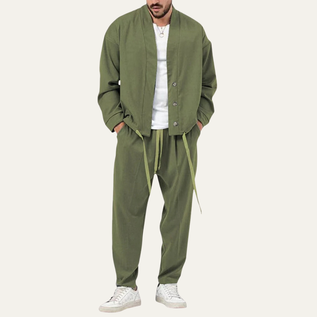Men’s Relaxed Two Piece Loungewear Set