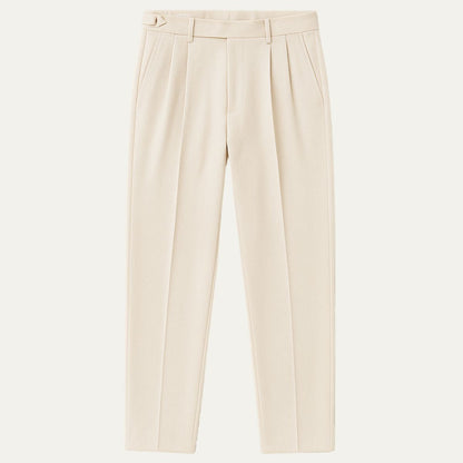 The Savile Pleated Trousers for Men