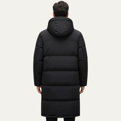 Men’s Extra-Long Quilted Puffer Parka