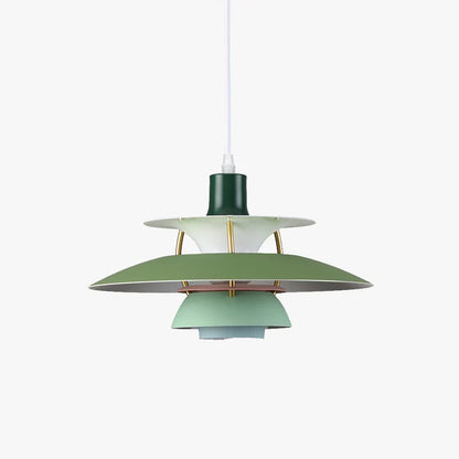 Bright Colored Glass LED Pendant Light Fixture