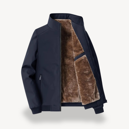 Men's Sherpa-Lined Winter Jacket