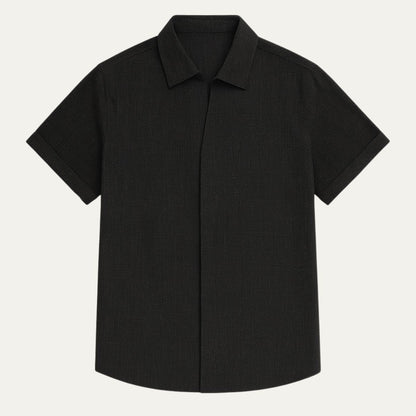 The Lisbon Linen Short Sleeve Shirt for Men
