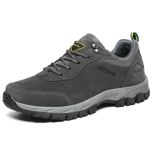 Walker - Waterproof Comfort Walking Hiking Shoes Gray