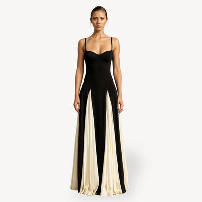 Women's Satin Evening Maxi Dress