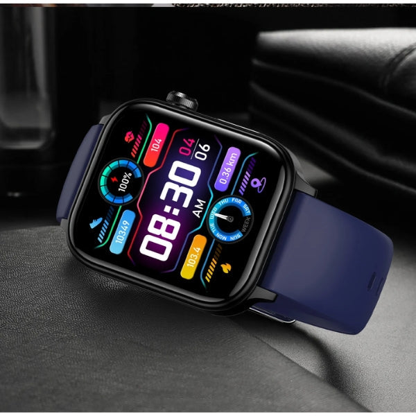 Advanced Fitness Smartwatch with Health Tracking and Water Resistance - BritishElegance