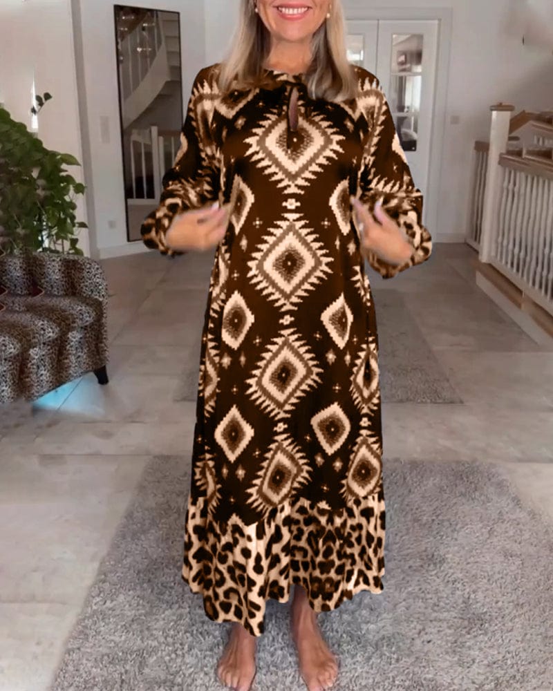 Stylish Ladies Floral Maxi Dress for Summer