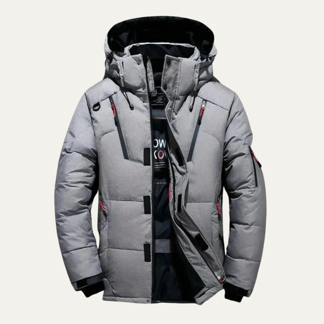 Men’s Padded Hooded Outdoor Jacket