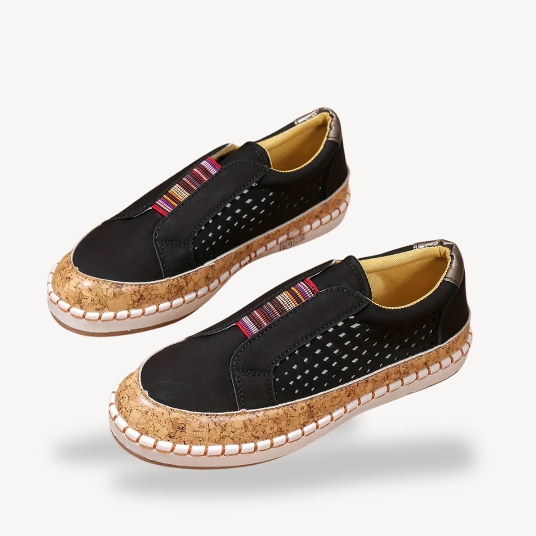 Orthopedic Textile Slip-On Sneakers Women