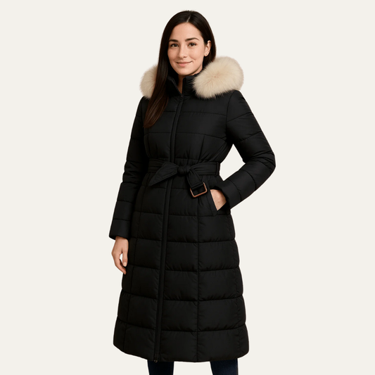 Women’s Elegant Long Puffer Coat