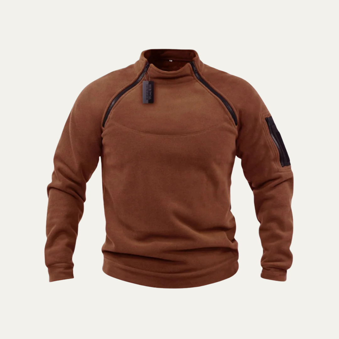 Men’s Technical Fleece Mock Neck Pullover