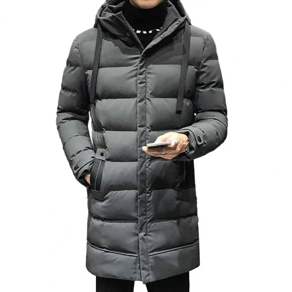 Warm Men's Hooded Down Puffer Coat