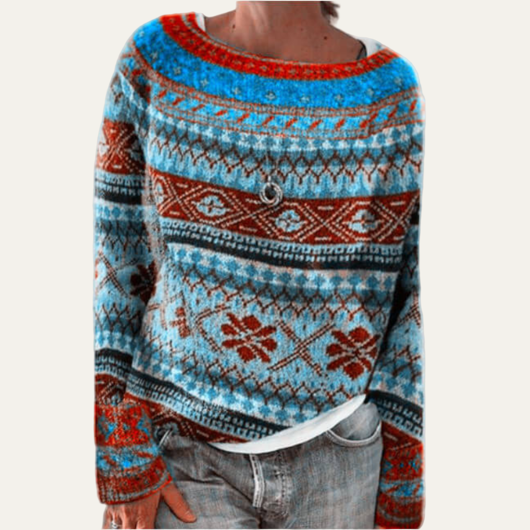 Women’s Striped Knitted Sweater