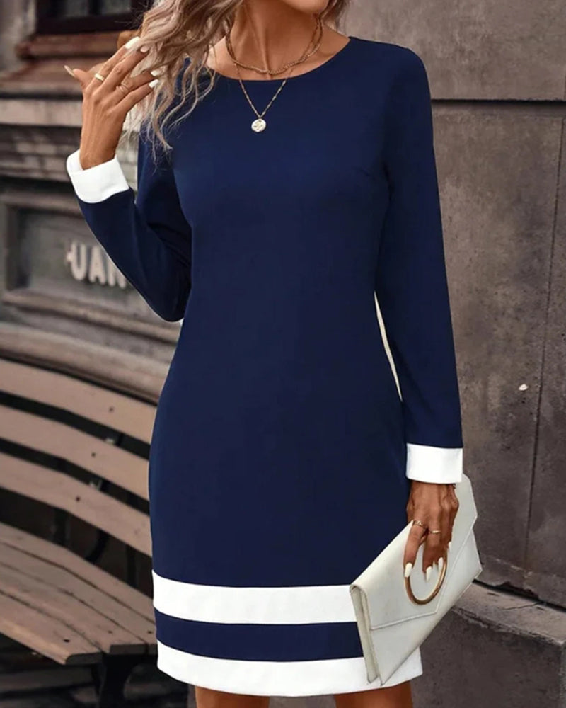 Comfy Women's Sleeveless Sundress with Round Neck - BritishElegance