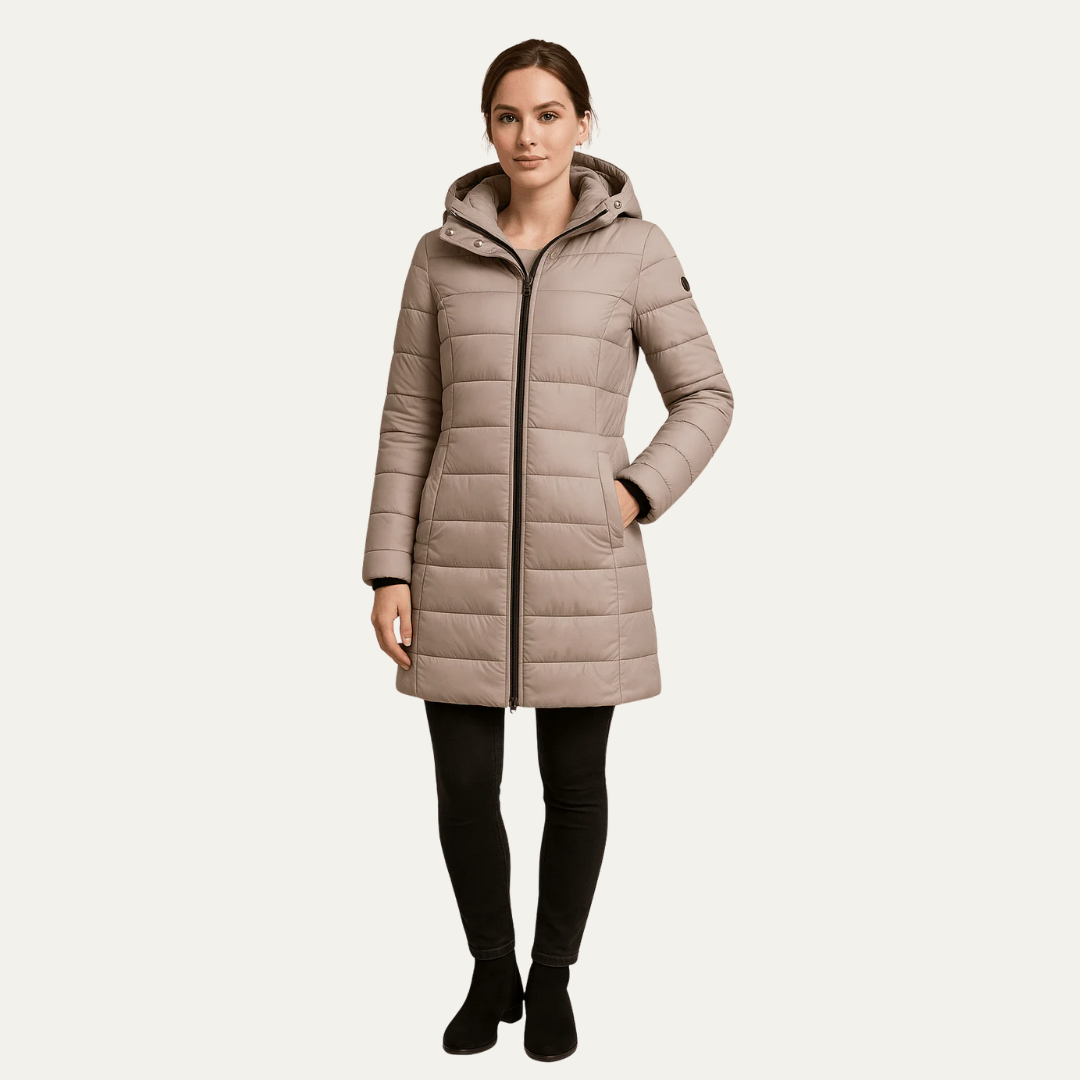 Women’s Long Hooded Puffer Coat