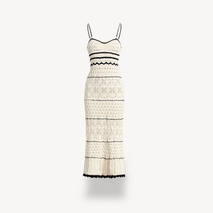 Crochet Midi Dress for Women