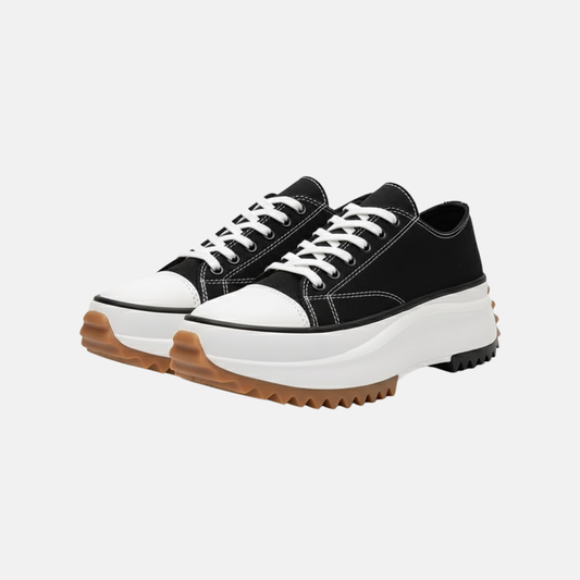 Amelia Suede Platform Sneakers | Casual Low-Top Sneakers