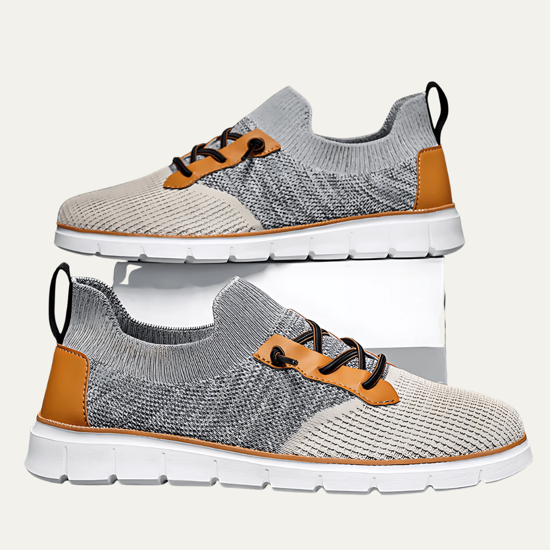 Men’s Knitted Platform Athleisure Sneakers