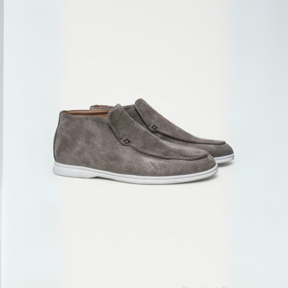 Men’s Suede Chukka Moccasin Boots