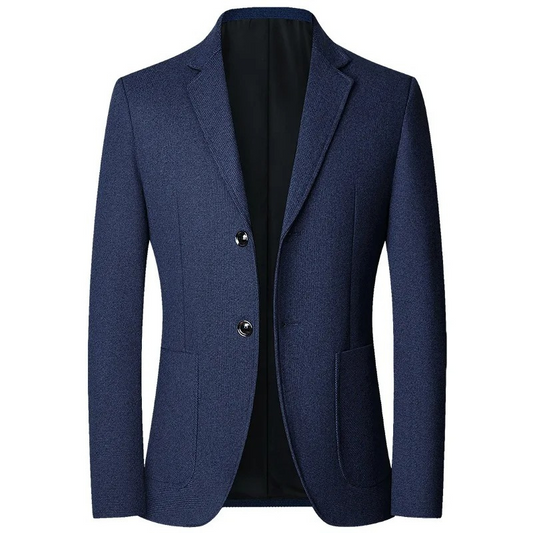 Classic Fit Men's Two Button Blazer - BritishElegance