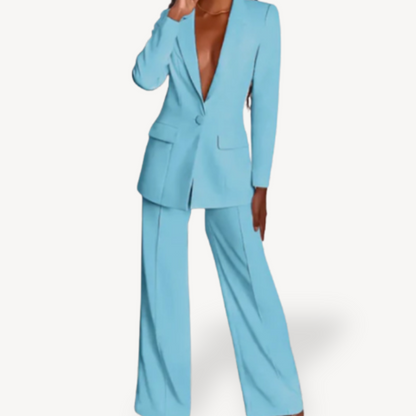 Women's Tailored Blazer & Trousers Set