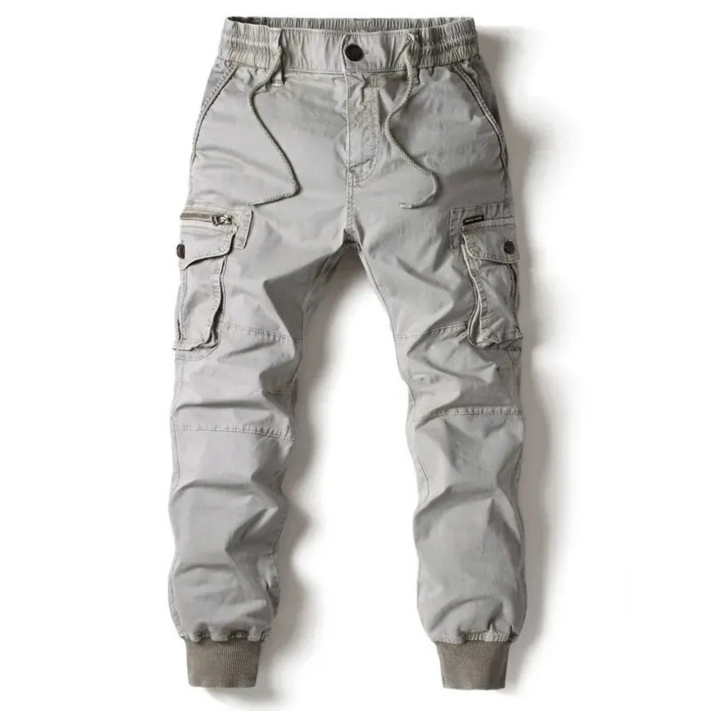 Men's Durable Outdoor Multi-Pocket Combat Trousers - BritishElegance