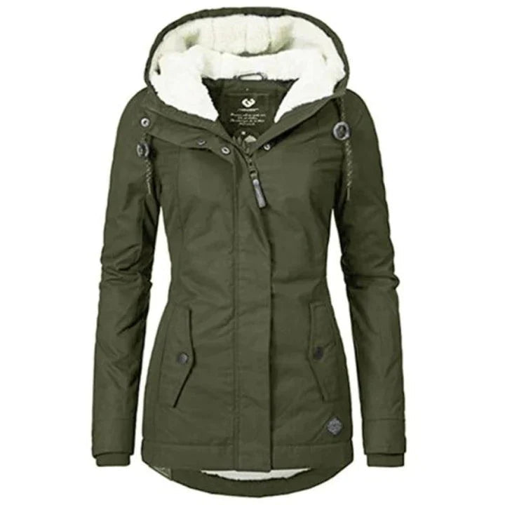 Warm Waterproof Parka Coat for Ladies - BritishElegance