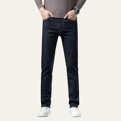 Men’s Classic Stretch Straight Fit Denim Jeans