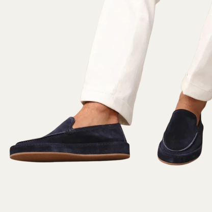 Men’s Classic Suede Penny Driving Loafers