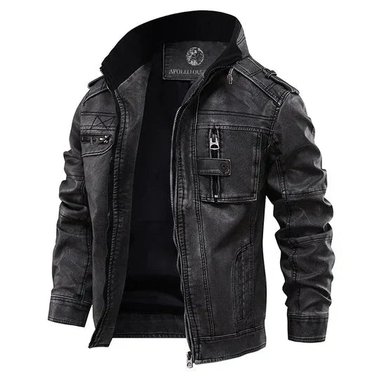 Men's Alexander Premium Leather Motorcycle Jacket