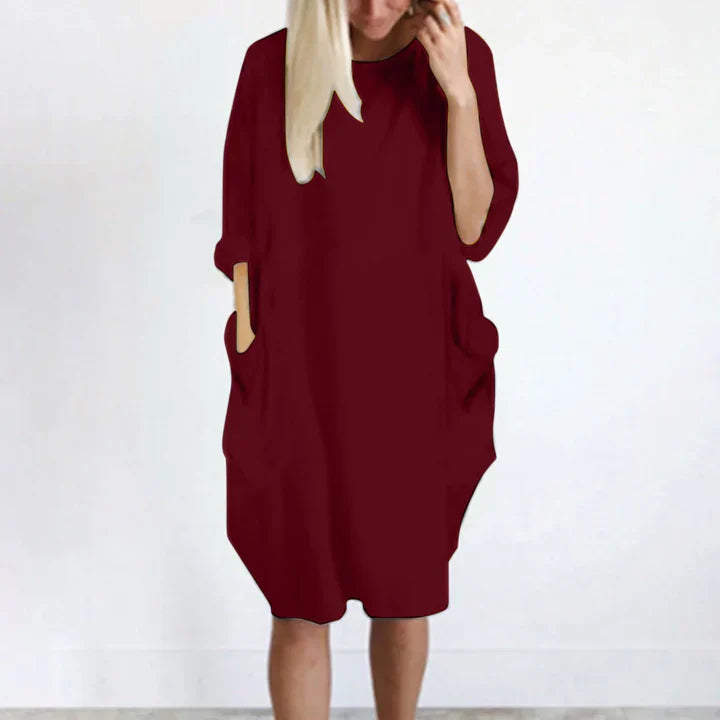 Comfy Summer Sundress with Pockets for Women - BritishElegance