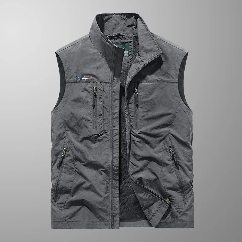 Lightweight Tactical Adventure Vest for Men