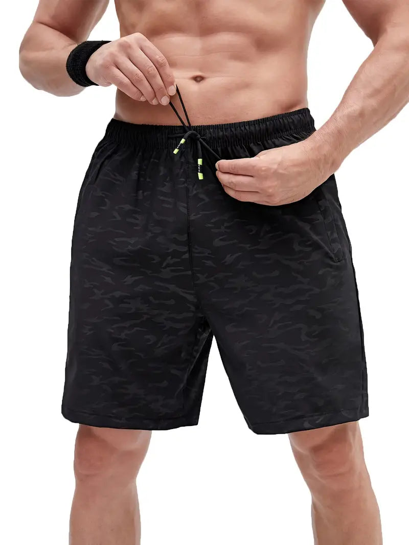 James Breathable Shorts with Zippered Pockets