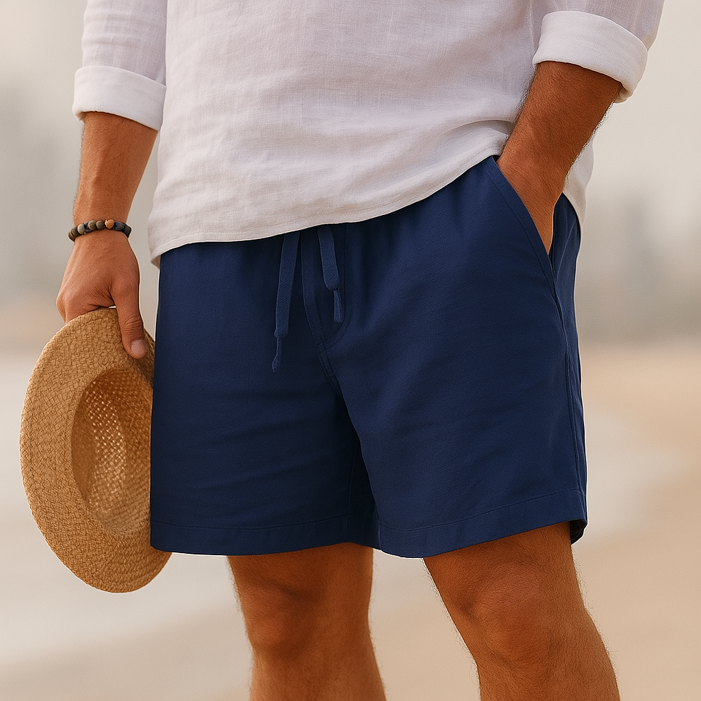 Comfortable Cotton Linen Shorts for Men