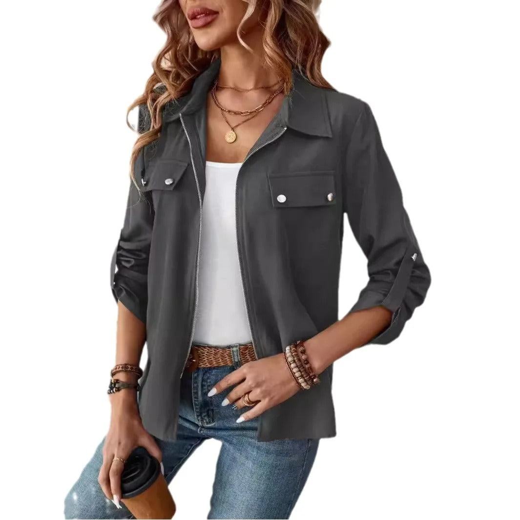 Classic Zip Up Transition Jacket