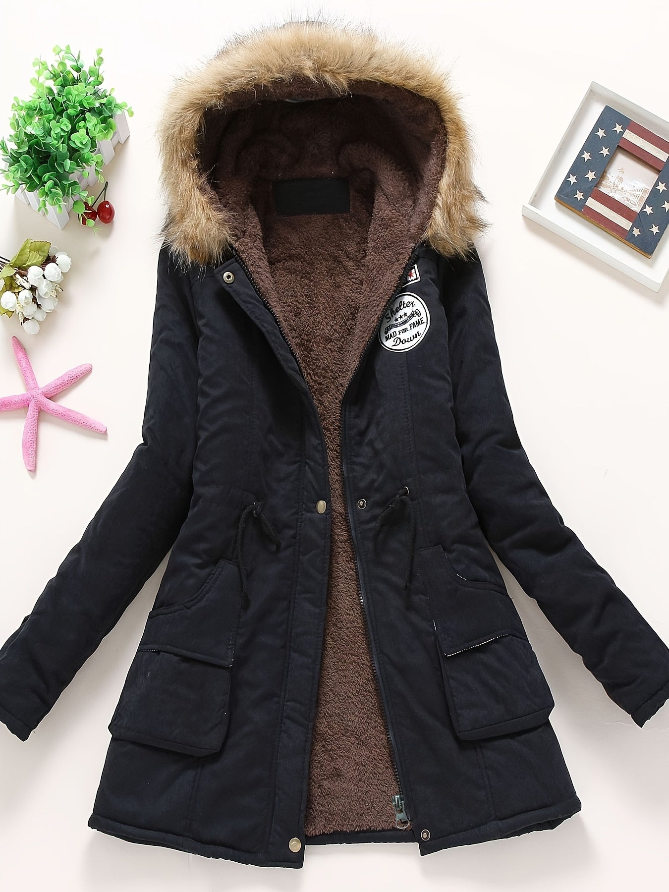 Duvania – Women’s Parka Jacket with Hood