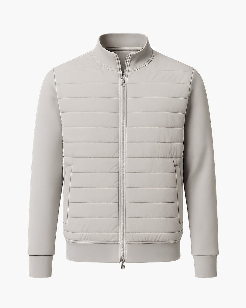 Slim Insulated Tech Coat – Breathable, Warm & Water Resistant
