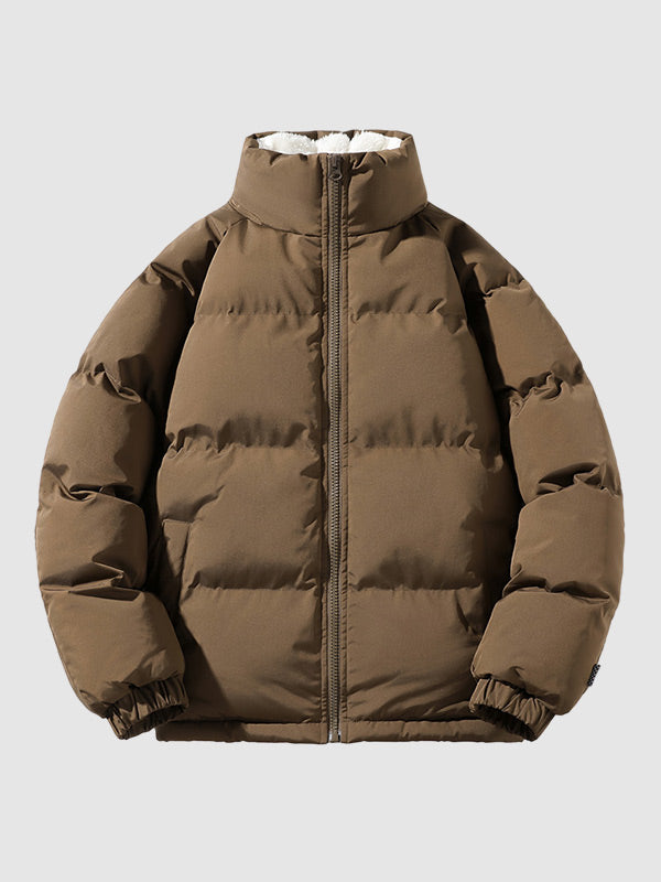 Men’s Oversized Fleece Lined Puffer Jacket