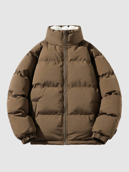 Men’s Oversized Fleece Lined Puffer Jacket