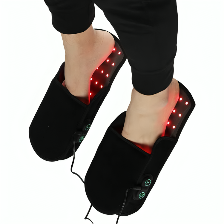 Cozy Heat Therapy Slippers for Foot Relief - BritishElegance